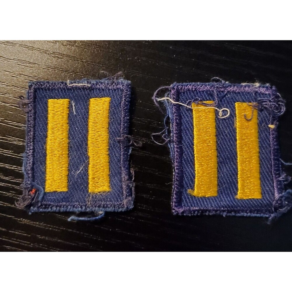 Set of 2 Patrol Leader BSA Position Patch Boy Scouts of America Badge 2x1.5